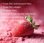 Wellness Protein Shake - Strawberries & Cream - Image 2